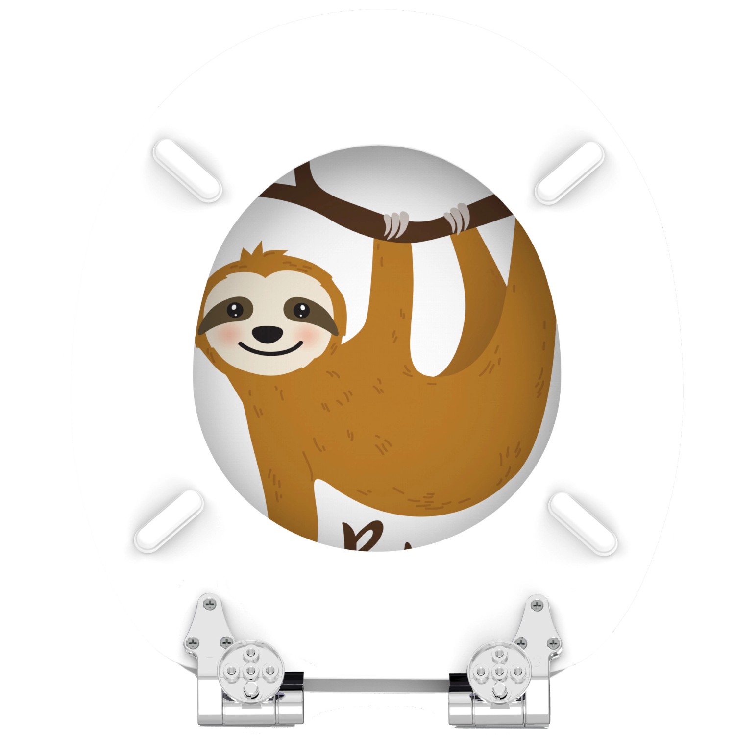 Faultier Anstecker 'Hug Tree' - Modische Reversnadel Für Männer & Frauen