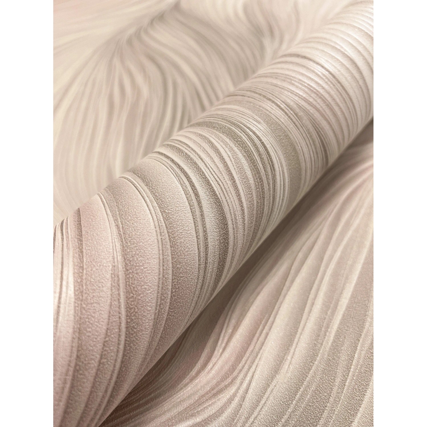 Newroom Vliestapete Kady Rosa Linien Modern Strukturiert FSC®