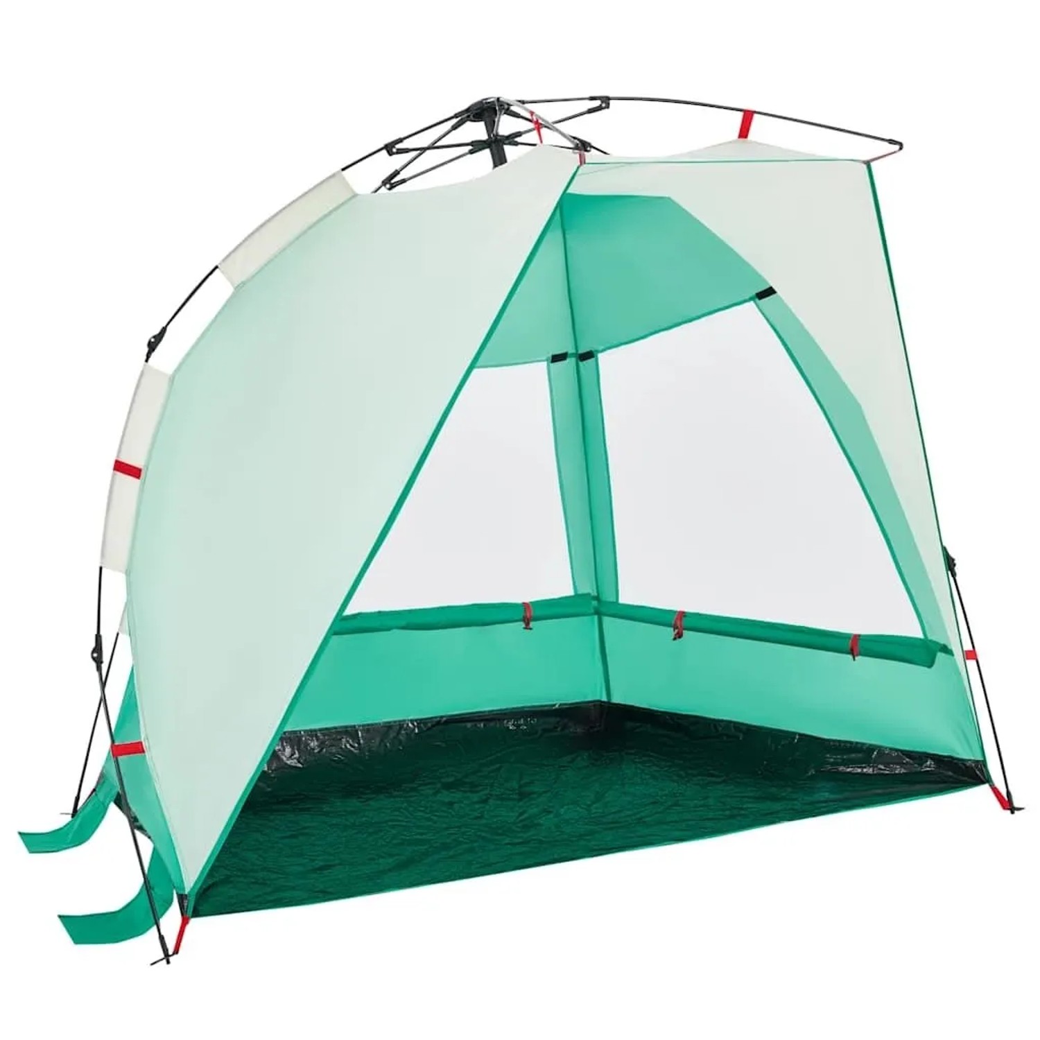 vidaXL Strandzelt 2 Personen Seegrün Quick Release Wasserdicht 4005291 günstig online kaufen