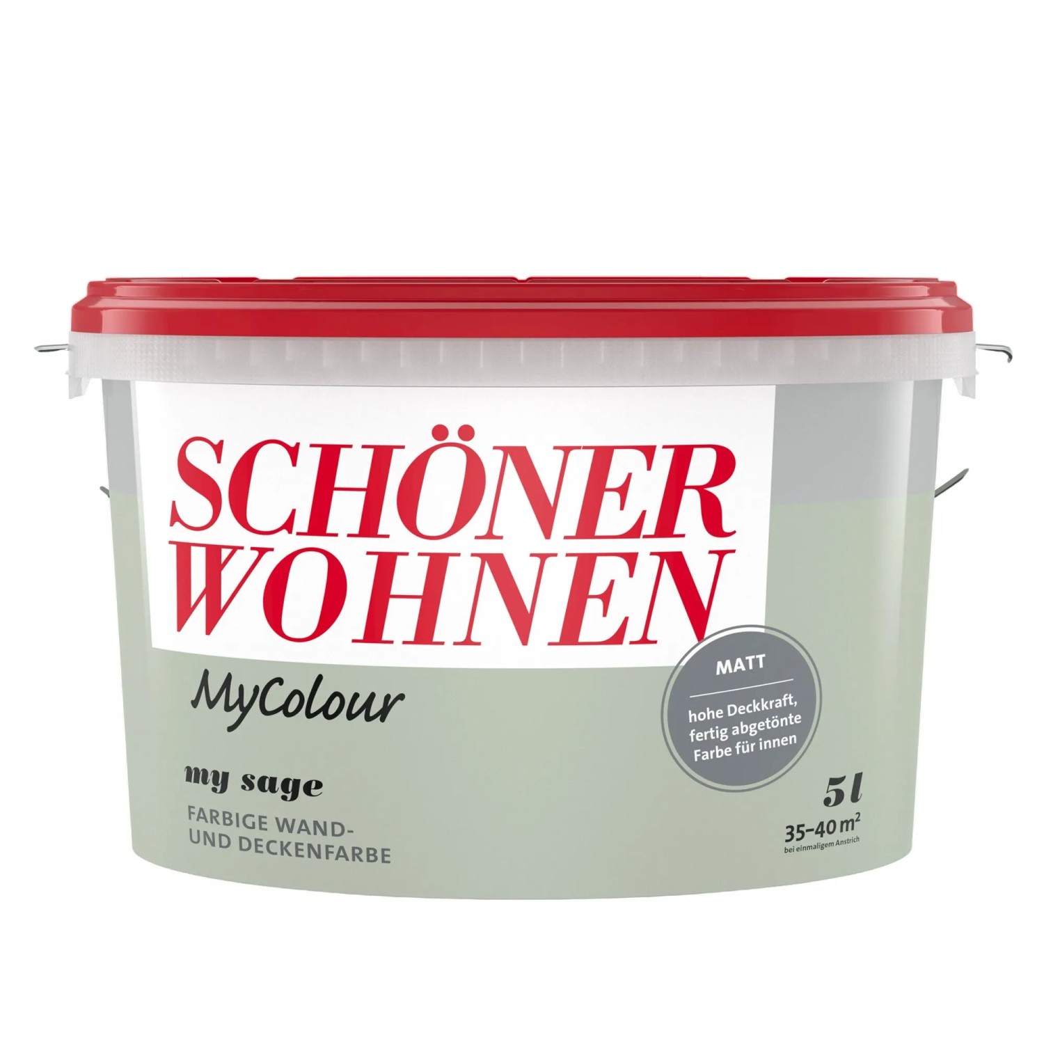Schöner Wohnen Wand- und Deckenfarbe My Colour My Sage Matt 5,