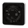 Schneider Electric Wiser Rauchmelder CCT599002, weiße Rückseite mit Beschriftungen.
