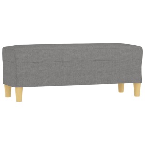 vidaXL Sitzbank Dunkelgrau 100x35x41 cm Stoff 349376