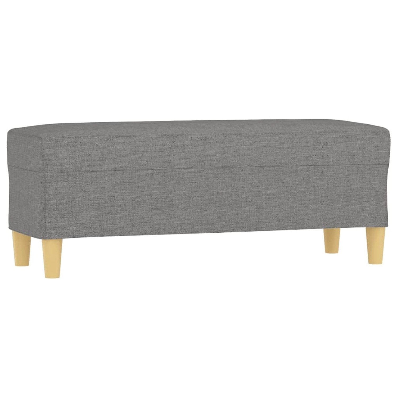 vidaXL Sitzbank Dunkelgrau 100x35x41 cm Stoff 349376 günstig online kaufen