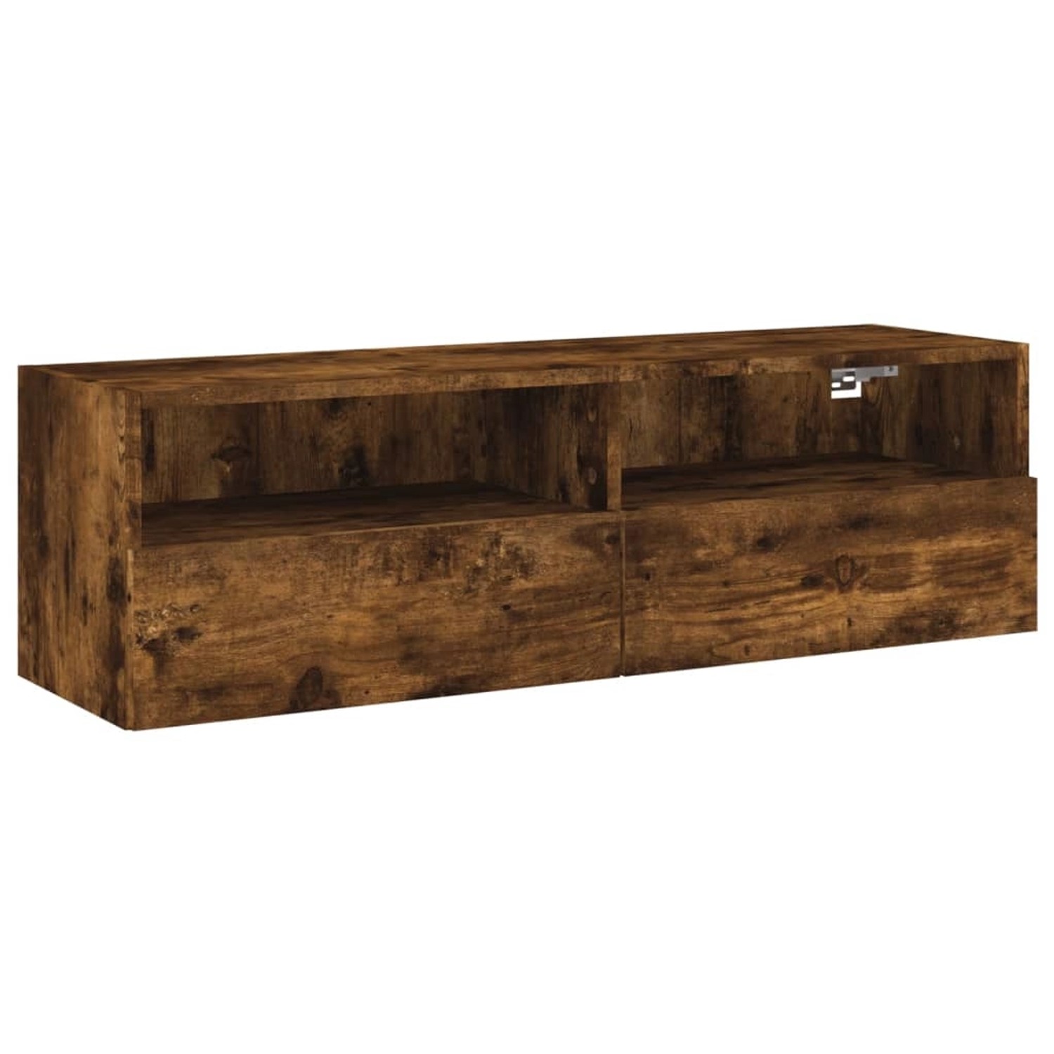 vidaXL TV-Wandschrank Räuchereiche 100x30x30 cm Holzwerkstoff 836890 günstig online kaufen