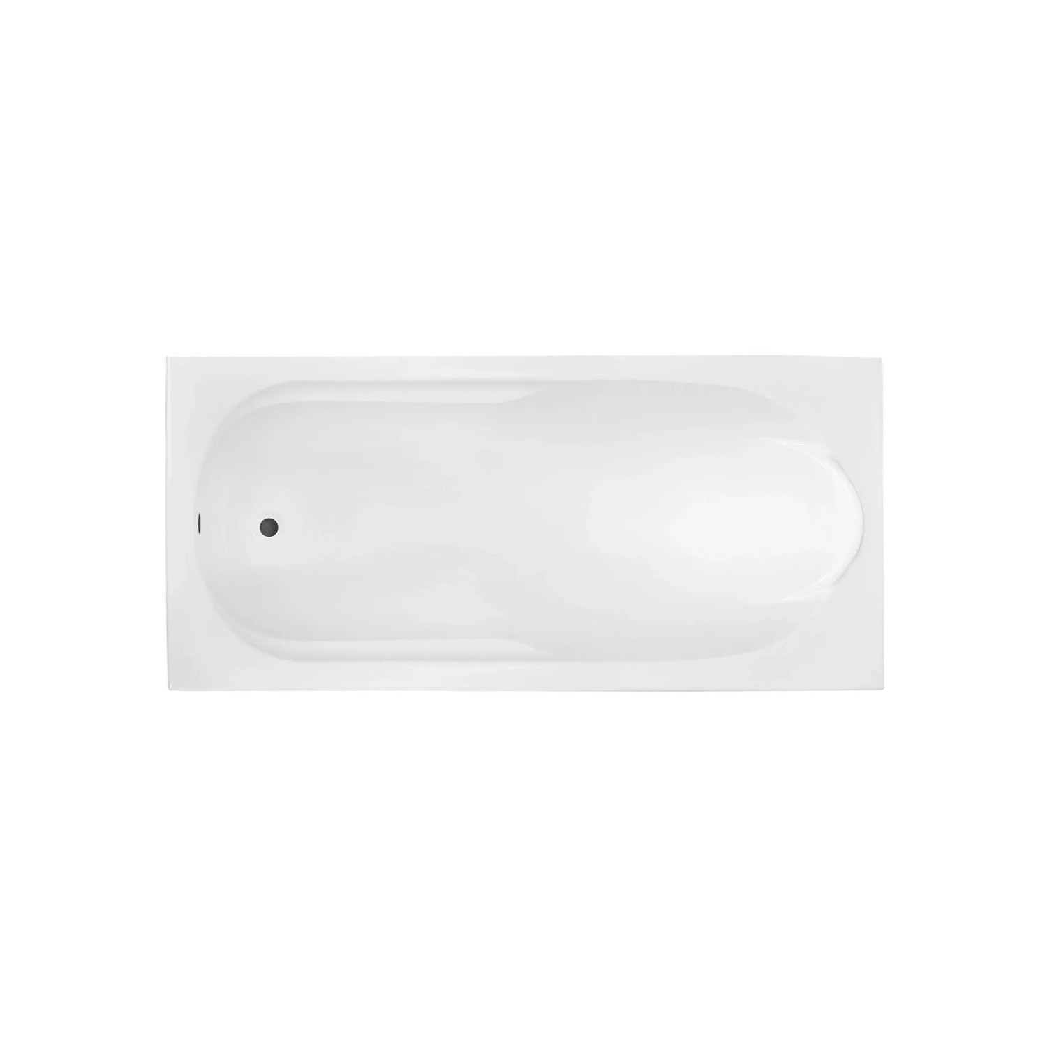 Bad Land Badewanne Rechteck BONA 150x70 + Acrylschürze + Kopfstütze KODI Ablauf Füße