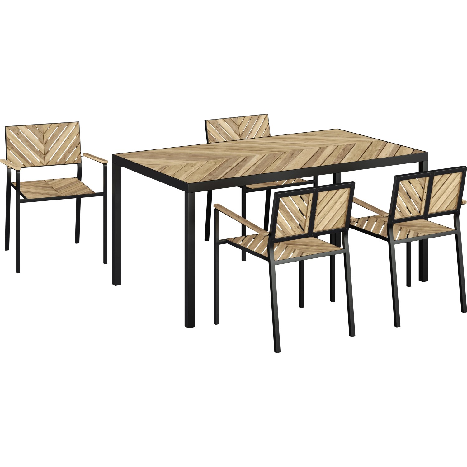 Gartentisch Ovando rechteckig 160 x 90 cm kaufen bei OBI