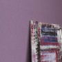 Guido Maria Kretschmer Vliestapete Fusion in Violett mit feiner Struktur.