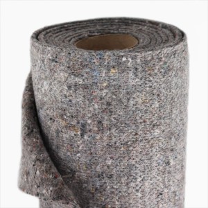 Graues Aquagart Teichvlies 1000g, 10m² Rolle für Teichfolien Schutz.