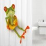 Sanilo Duschvorhang Froggy, 180x200 cm, mit Frosch und Schwimmreifen Motiv.