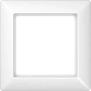 Jung Abdeckrahmen 1-fach AS500 Alpinweiß für Schalter und Steckdosen.