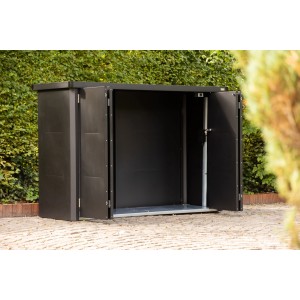 Fahrradbox Velotto 203 cm x 75 cm Anthrazit