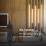 Briloner LED-Band Starter-Set für Paneele mit warmweißem Licht und Schalter im Wohnraum.