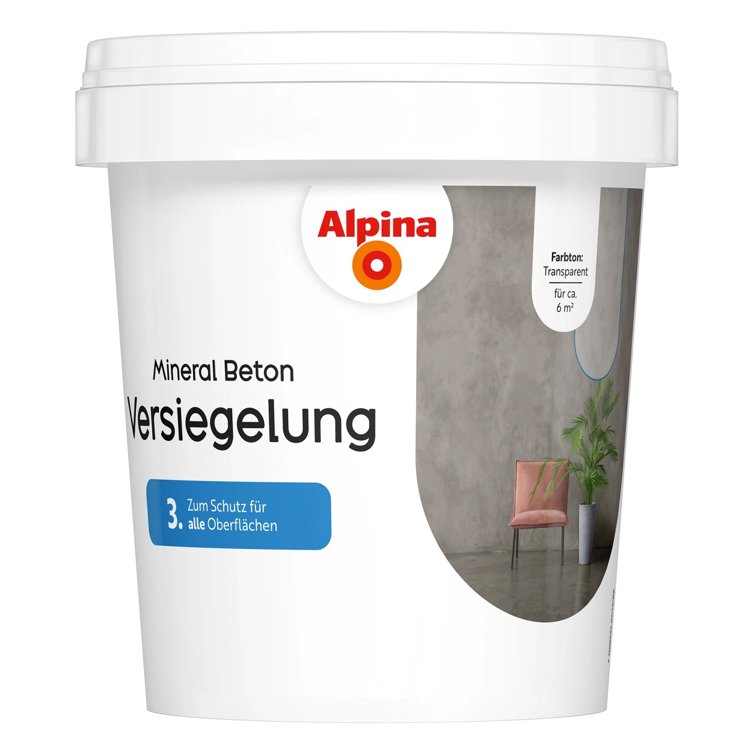 Alpina Versiegelung Mineral Beton 2-Komponenten 550 ml