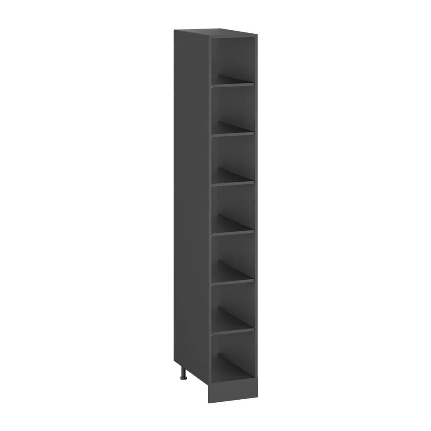 Vicco Küchenregal R-Line Anthrazit/Anthrazit 30 x 207 mit 7 Fächern Art Nr 60569
