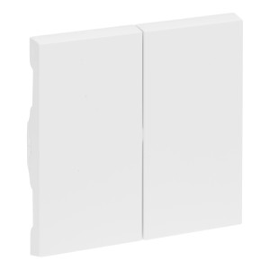 Legrand Serienwippe Seano Ultraweiß für Serienschalter, glänzend.