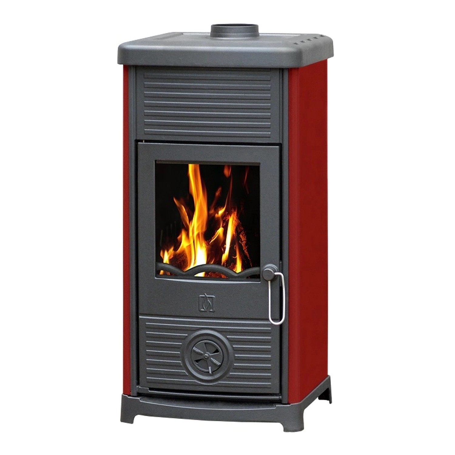 Plamen Maestral N mit Herdplatte Rot und 6,5 kW günstig online kaufen
