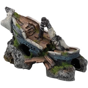 Aqua Della Dekoration Sunken Ship 1 20x10,5x12,5 cm