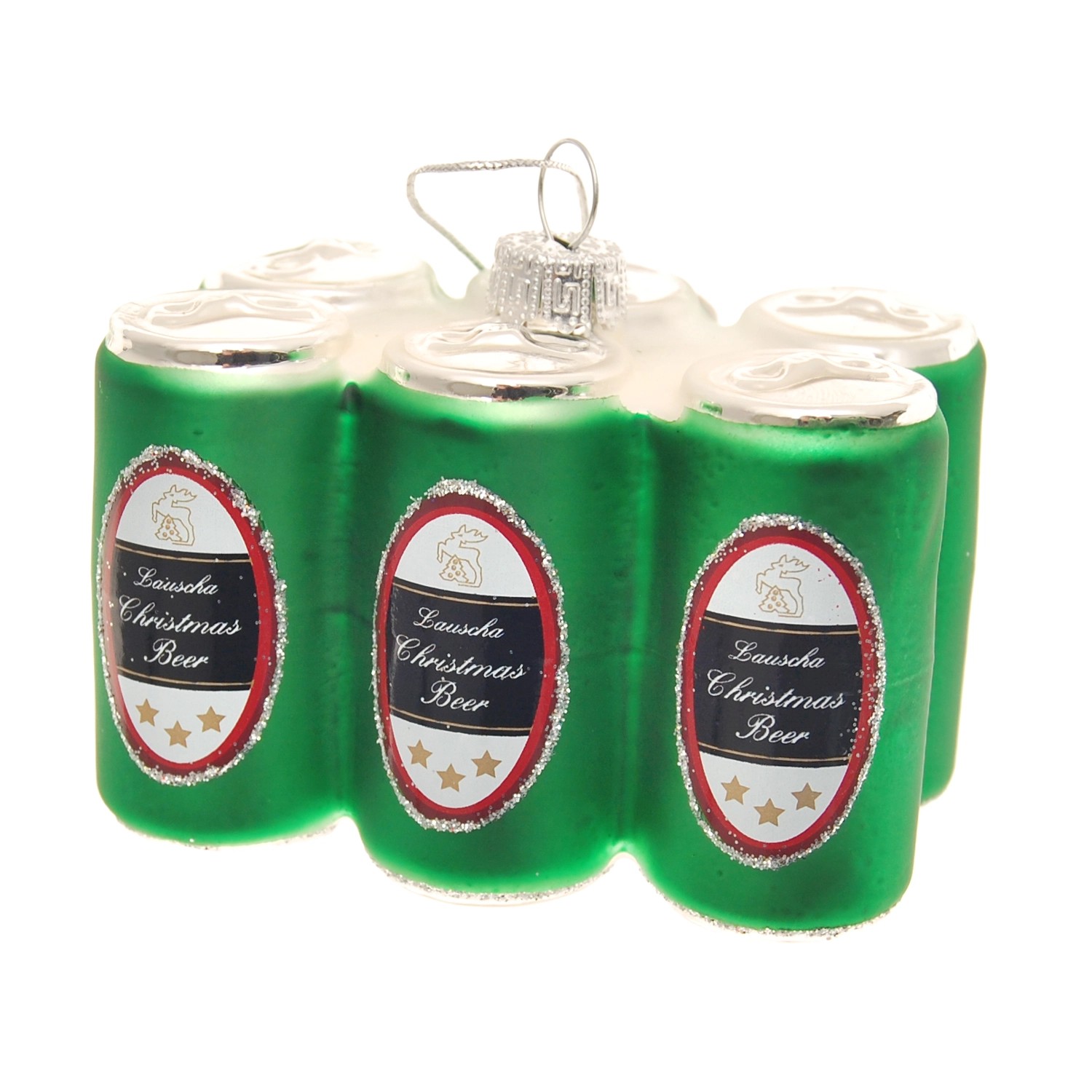 Krebs Glas Lauscha Lauscha Bier Weihnachtsornament 1-tlg. 7cm