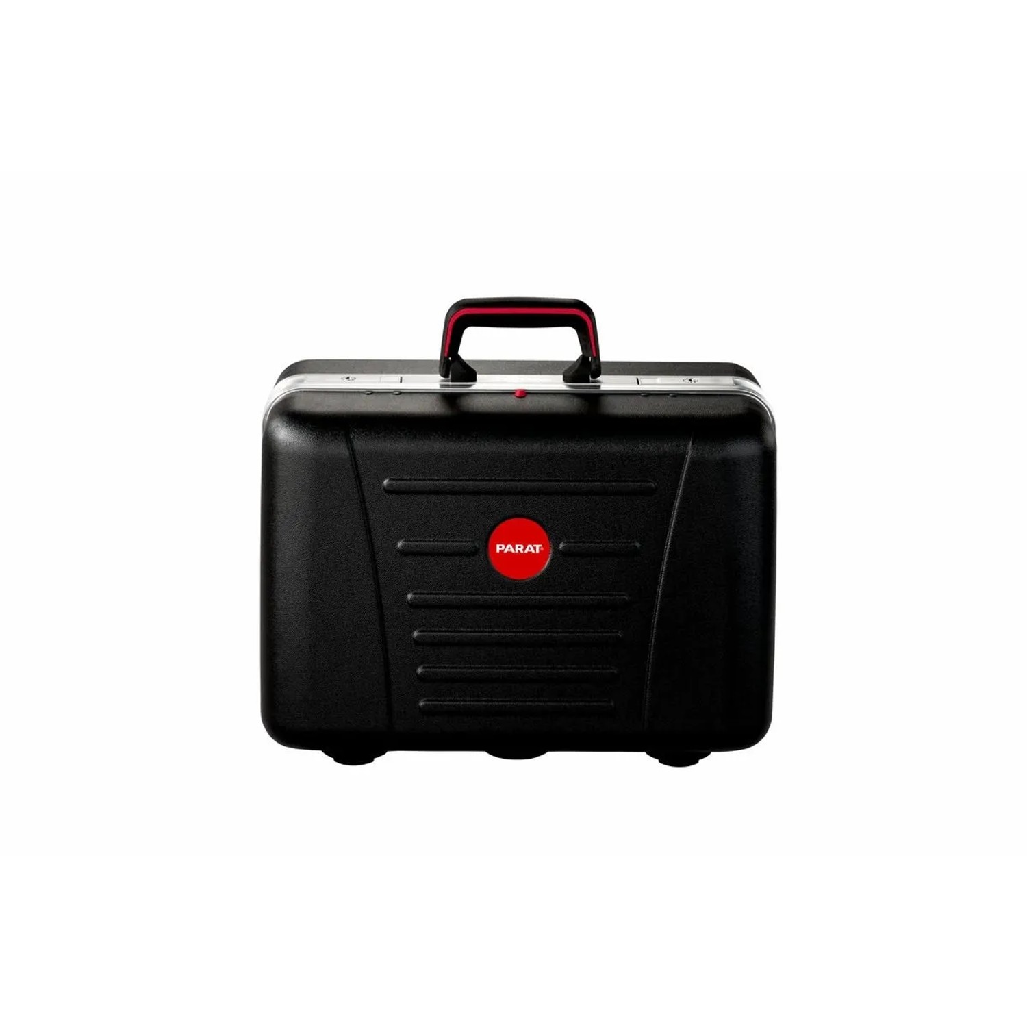 Schwarzer PARAT CLASSIC KingSize CP-7 Werkzeugkoffer aus X-ABS-Kunststoff mit Tragegriff.