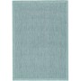 Blauer Ayyildiz Outdoor-Teppich Giza, 120x170 cm, in Sisal-Optik für Balkon und Terrasse.