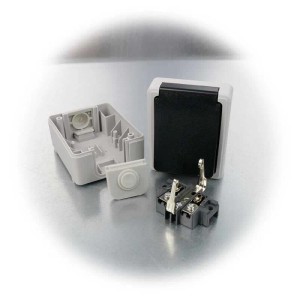 McPower Feuchtraum Steckdose Taff 250V16A IP44