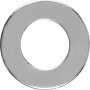 Edelstahl Unterlegscheibe, 10 mm Durchmesser, 100er-Pack für M10 Schrauben.