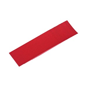 Rote LUX Schleifstreifen (K40, 93x230mm) für Holz und Metall, 10 Stück Zubehör für Mausschleifer.