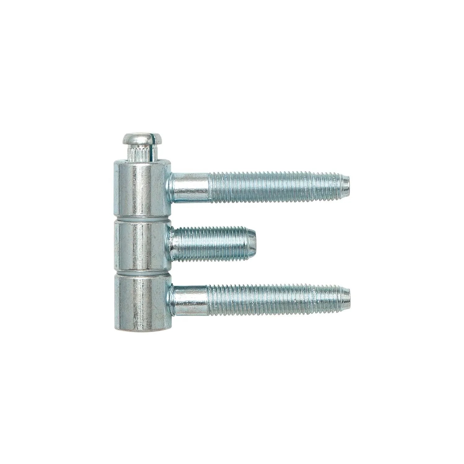 Sfs Stahlzargenband Türband 3-teilig Einbohrband 16x46,7 mm Stahl Verzinkt