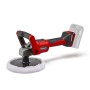 Einhell Akku-Schleif- und Poliermaschine CE-CP 18/180 Li E-Solo für Autopflege (ohne Akku).