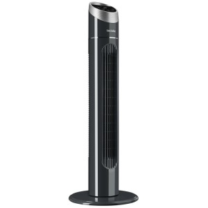 Tectake Turmventilator  Oszillierend 3 Modi und 3 Geschwindigkeitsstufen  31 x 31 x 90 cm Anthrazit