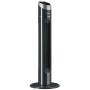 Tectake Turmventilator Oszillierend 3 Modi und 3 Geschwindigkeitsstufen 31 x 31 x 90 cm Anthrazit