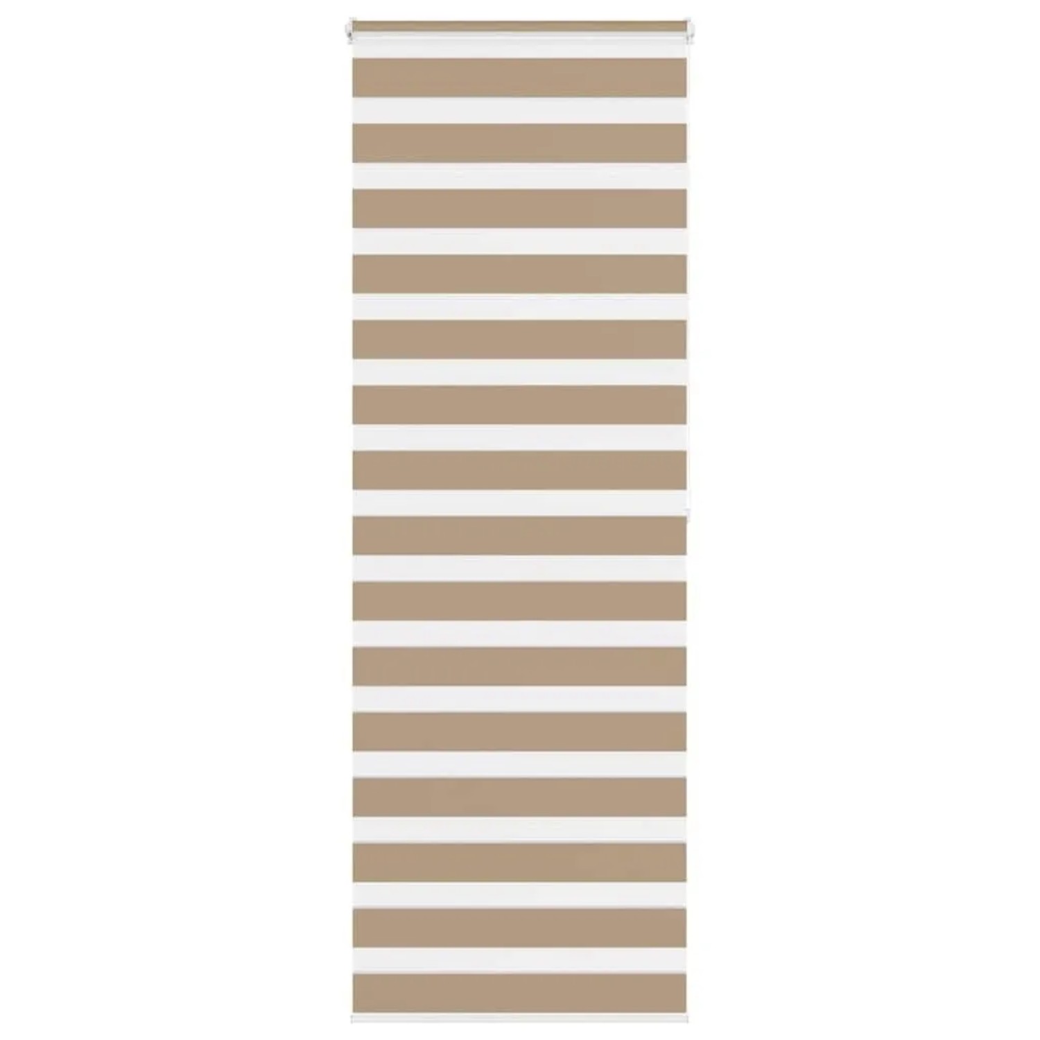 vidaXL Doppelrollo Sandbraun 80x200 cm Stoffbreite 75,9 cm Polyester 401456 günstig online kaufen