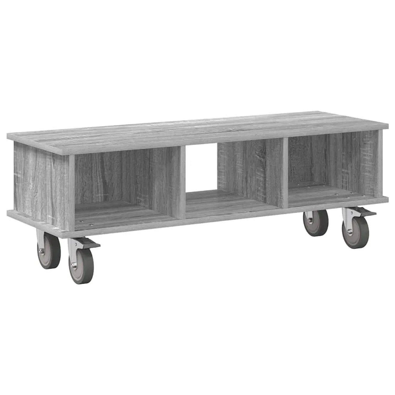 vidaXL TV-Ständer Graues Sonoma 100 x 35 x 35 cm Holzwerkstoff 891037