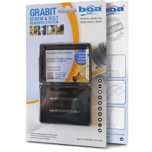 Grab it Bolzenentferner Set für beschädigte Schrauben und Bolzen.