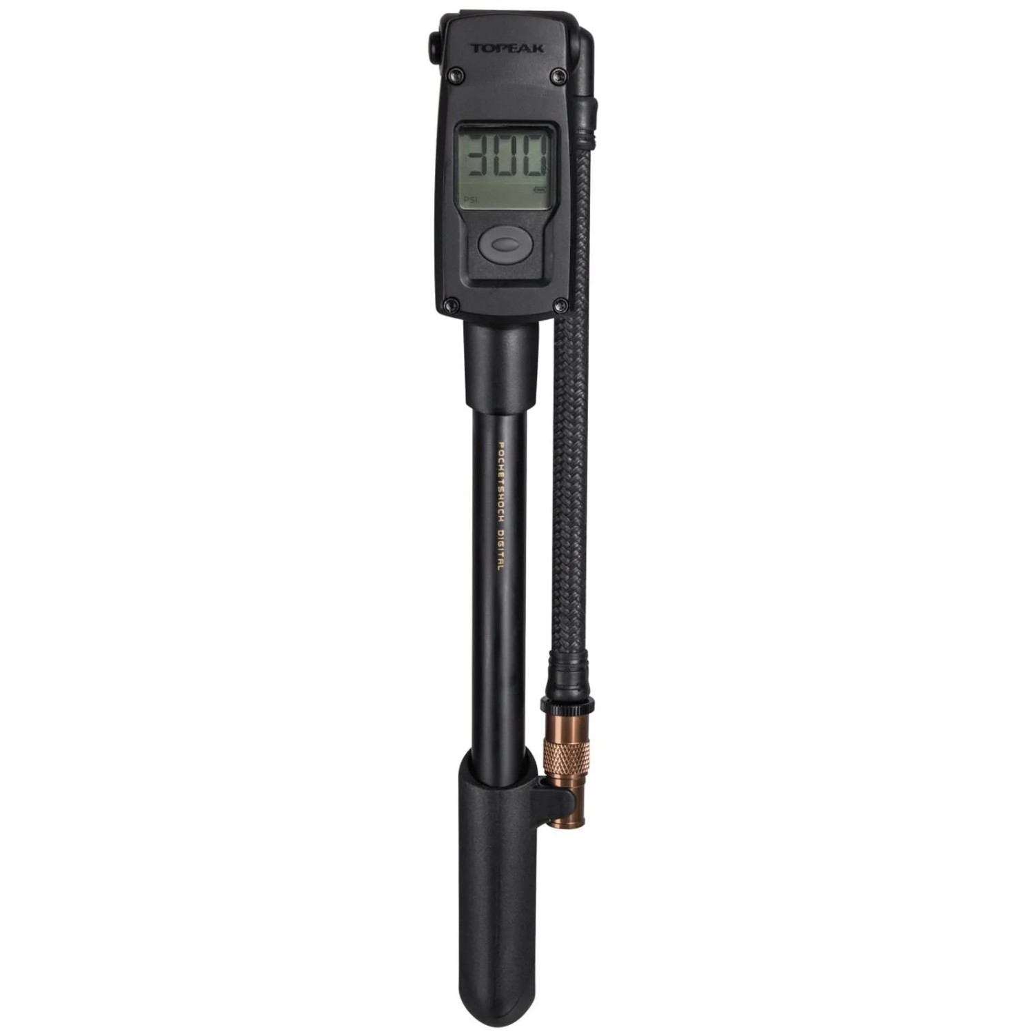 Topeak Dämpferpumpe Pocket Shock Digital Schwarz