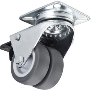 SOTECH Lenkrolle mit Bremse Ø50 mm Traglast Bis 100 Kg
