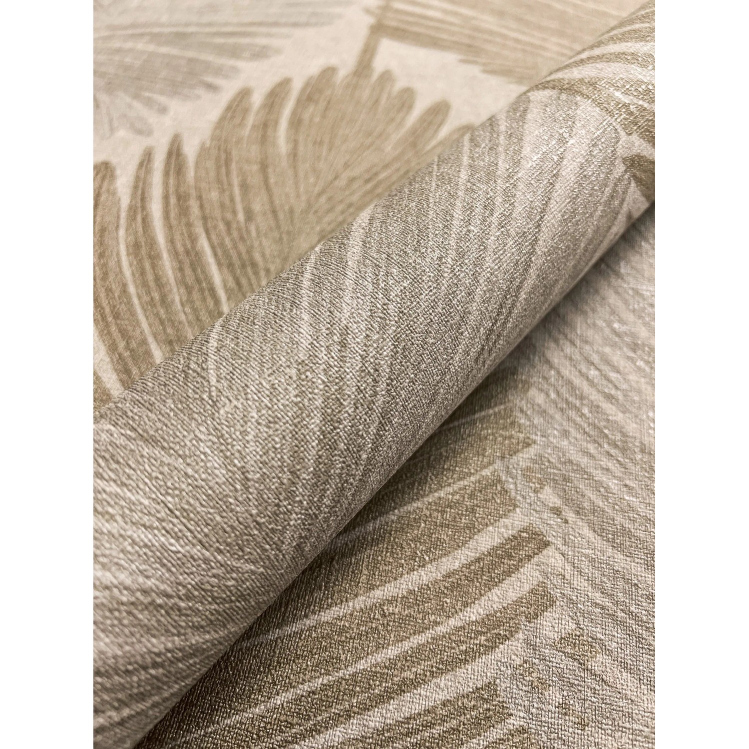 Newroom Vliestapete Vedran Beige Palmenblätter Modern FSC® günstig online kaufen