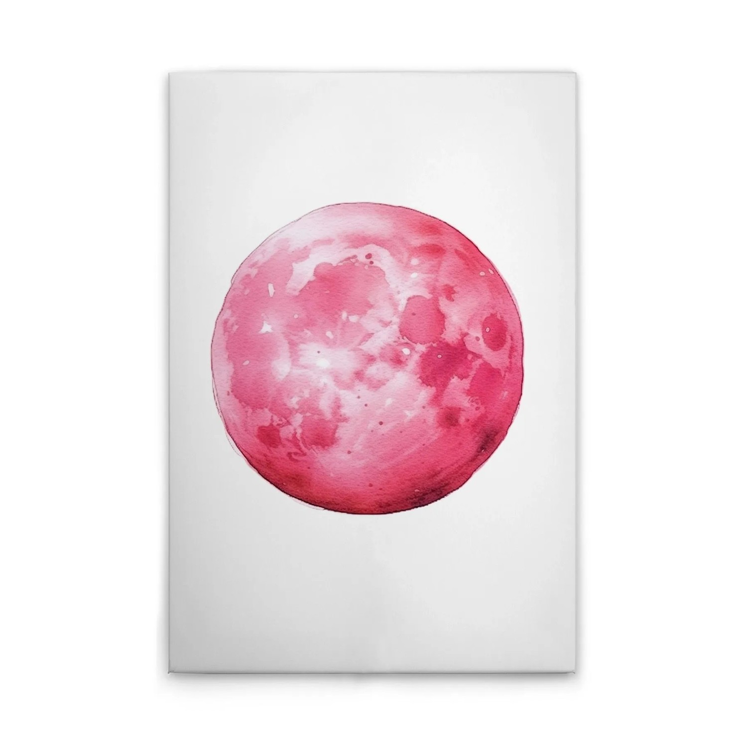 Tadessi Leinwandbild - M1-No.52225 - Rosa Mond - 40 x 60 cm - Querformat