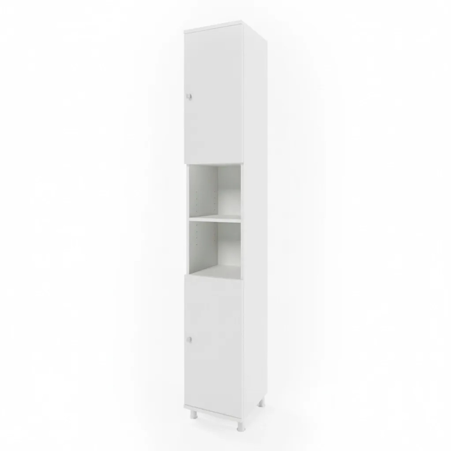 Vicco Badschrank Fynn Weiß 30 x 190