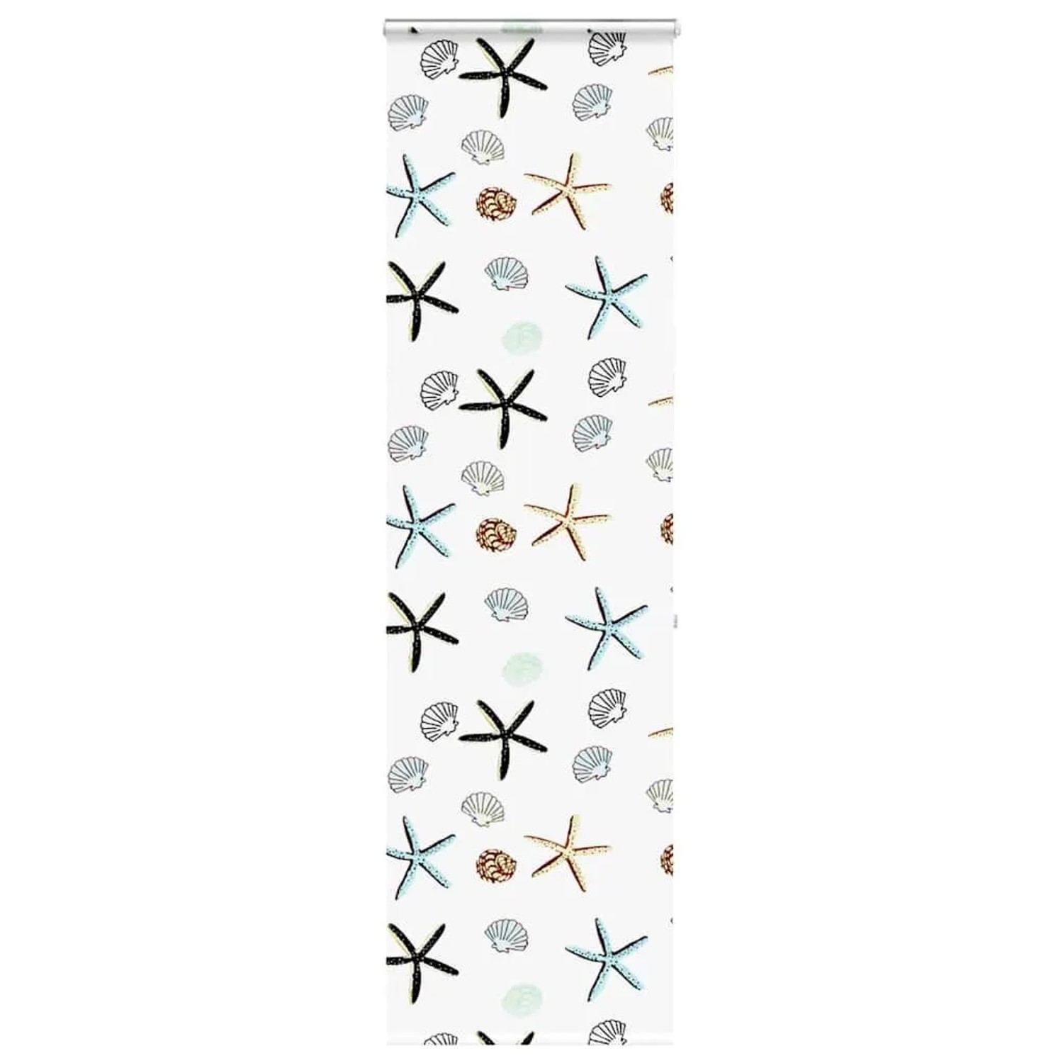 vidaXL Duschrollo mit Kassette 80x240 cm Stoffbreite 76 cm 4015021