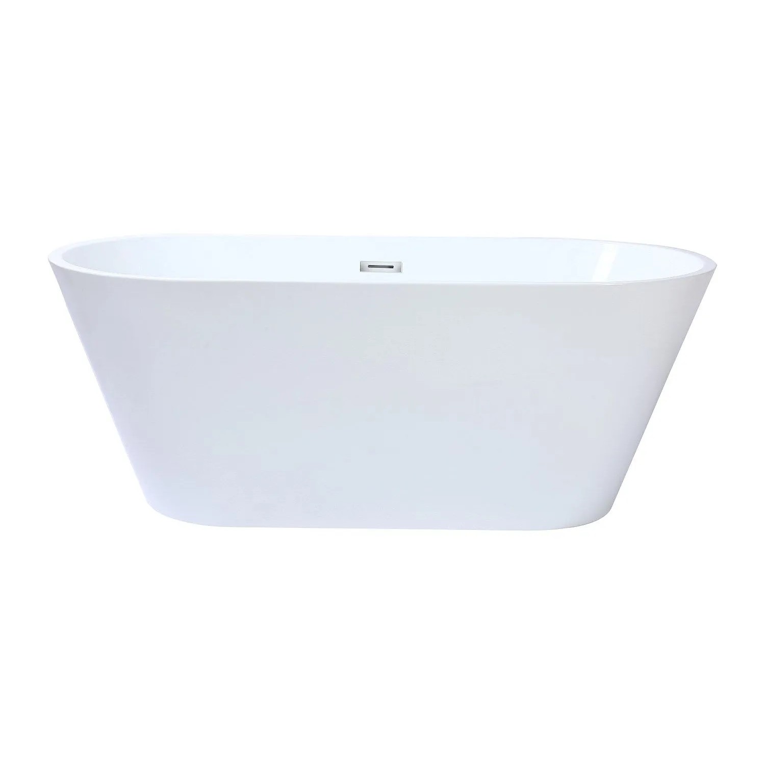 Vente-unique Freistehende Badewanne Twiggy Weiß 150 cm