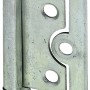 Hettich Lamellentürscharnier, 50x23mm, Stahl verzinkt, für Möbel- und Schranktüren.