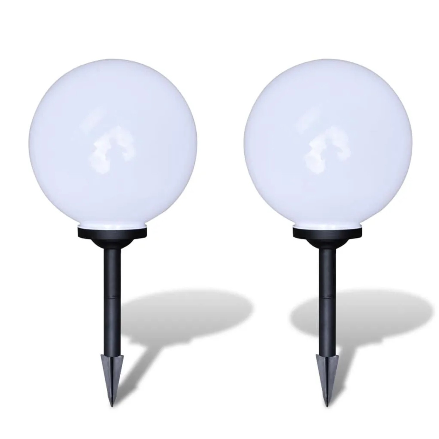 vidaXL Wegeleuchten 2 Stk LED 30 cm mit Erdspieß 40865