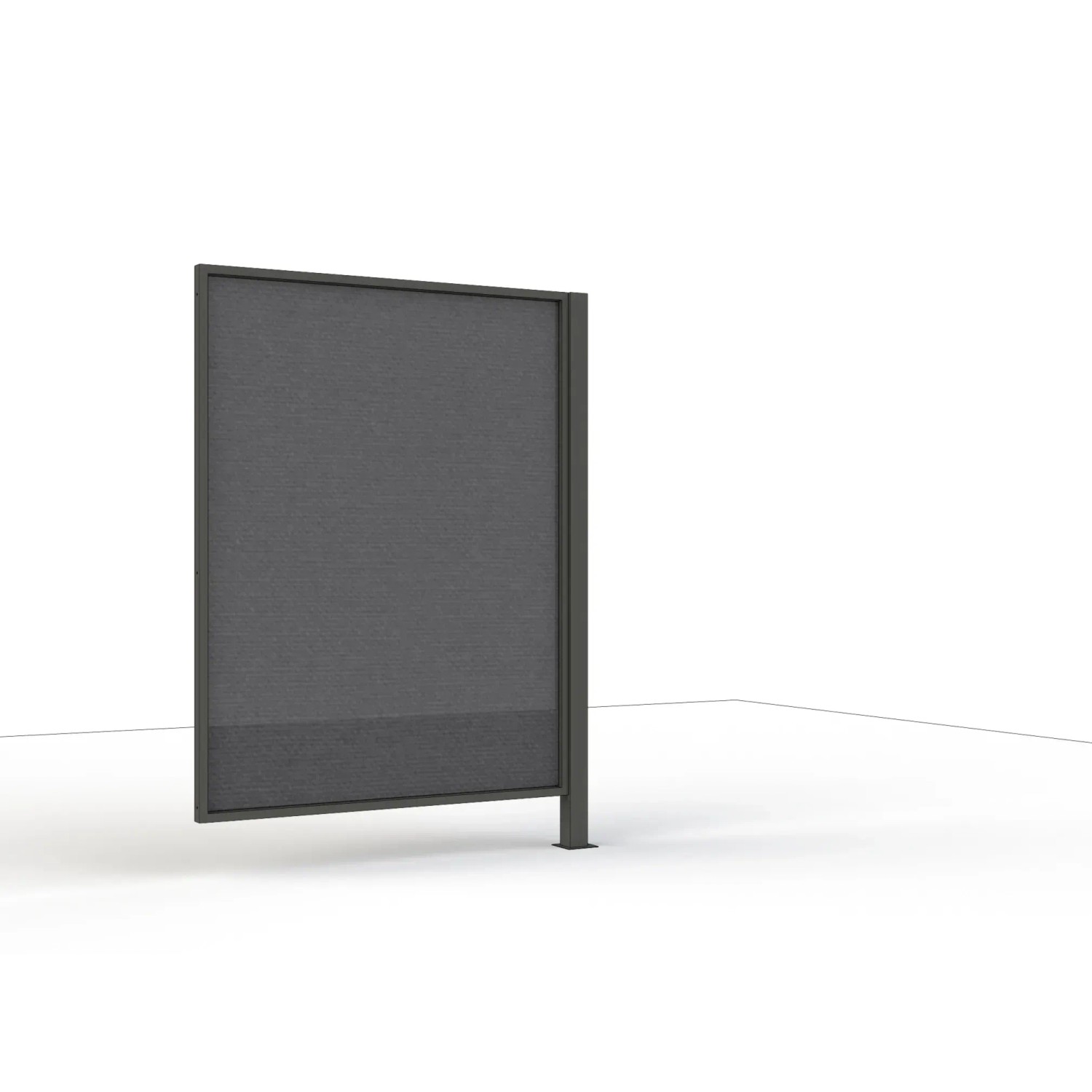 Siena Garden Sichtblende für Pergola Schattenmanufaktur, 150x210 cm, anthrazitfarbener Wind- und Blendschutz.