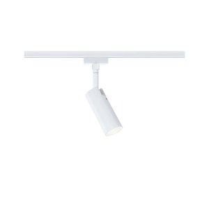 Paulmann URail LED-Spot Tubo, signalweiß, warmweiß, dimmbar, für Schienensysteme.