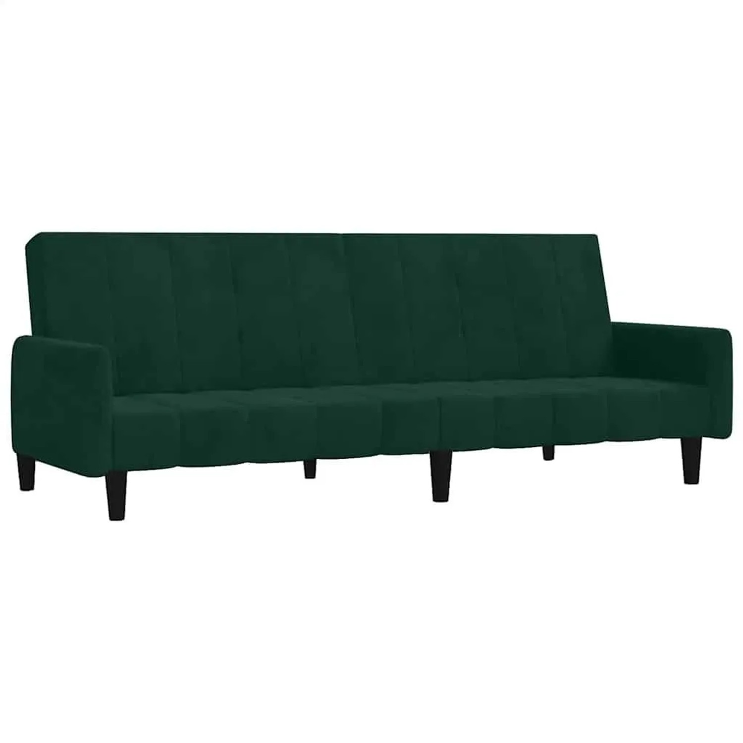 vidaXL Schlafsofa 2-Sitzer Dunkelgrün Samt 375776 günstig online kaufen