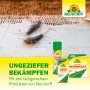 Neudorff Fliegenfallen-Sortiment: Fliegenfalle, Leimfalle, Wespenfalle und Fliegenspray zur Schädlingsbekämpfung.