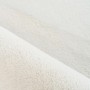 Detailaufnahme: Ayyildiz Kurzflorteppich Pouffy 5100 in Creme, runder Teppich.