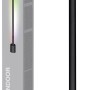 Ledvance Smart+ WiFi Stehleuchte, schlanke, schwarze Eckleuchte mit 80 cm Höhe.