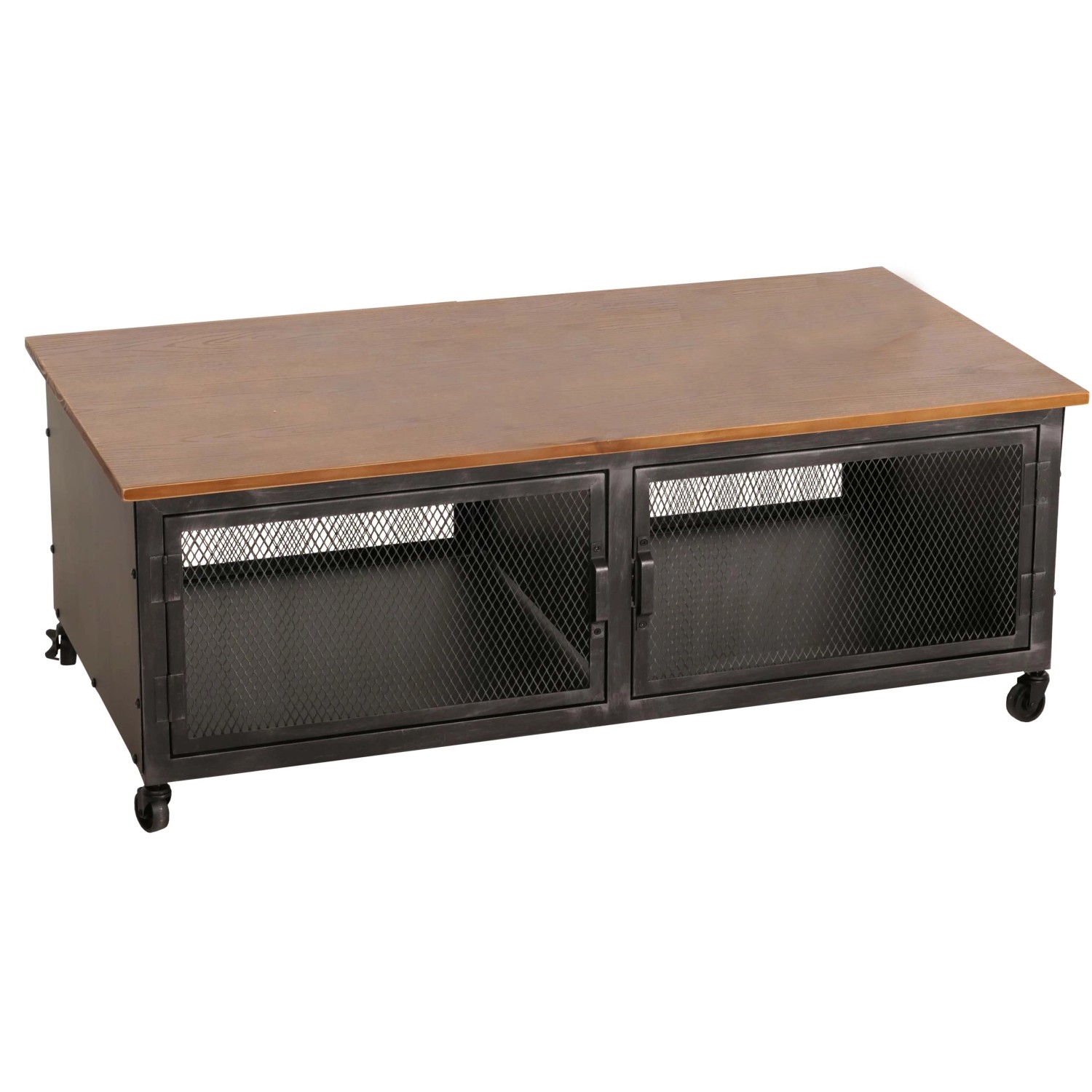MCW Couchtisch N28 Schwarz Braun günstig online kaufen